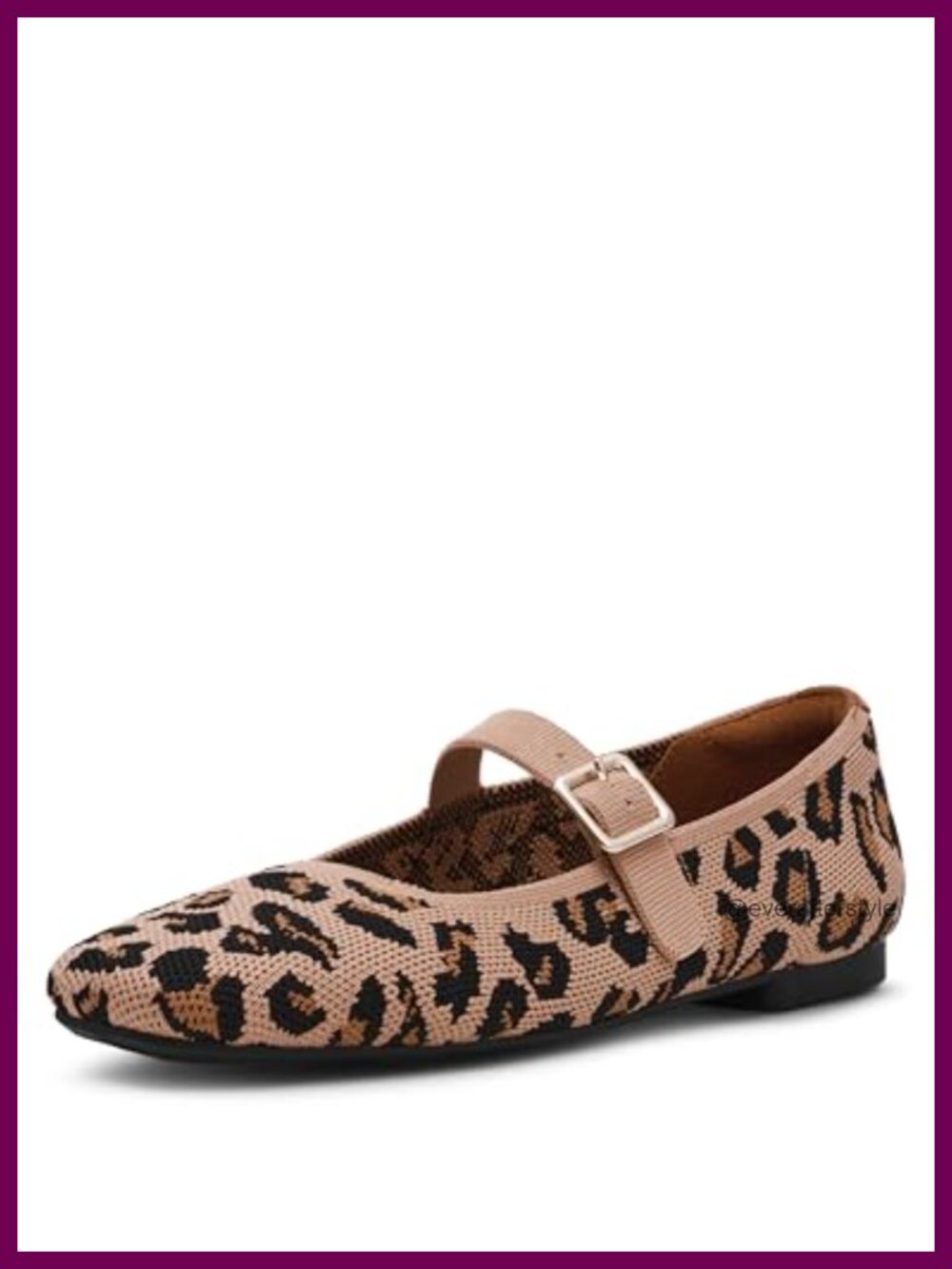 Anne Klein Mabel Square Toe Pull-On Ballet Flat Women's Shoes